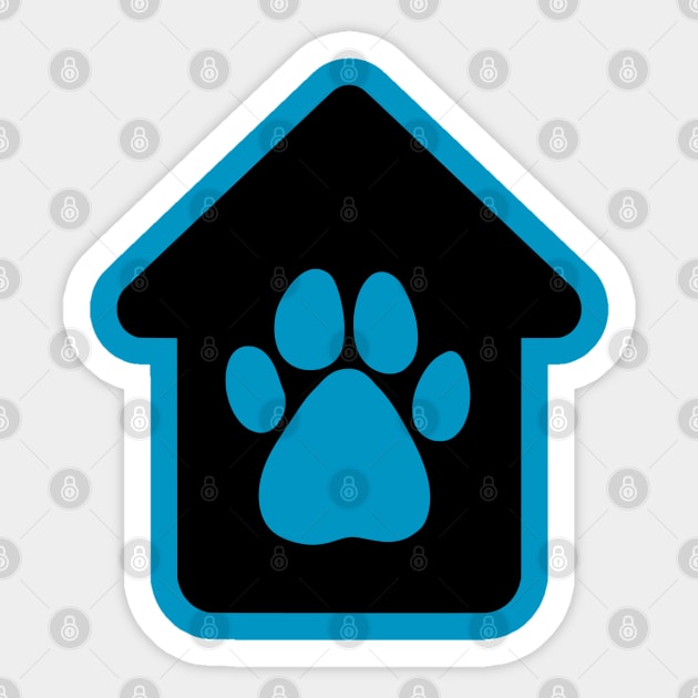 Dog paw Sticker by RubyCollection